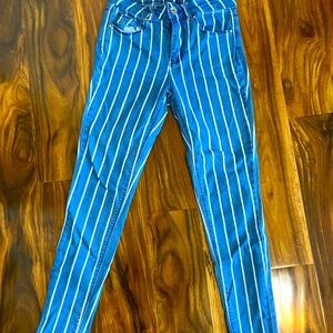 Almost Famous striped jeans